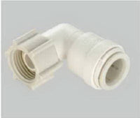 PEX Quick Connect Swivel Elbow, 3/8 x 7/8-In.