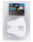 Softseal 16-90086 Large White V-Fold N95 Respirators With Valve 3 Count