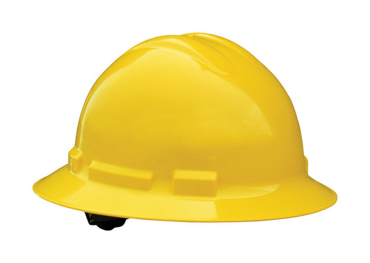 Radians Quartz Full Brim Hard Hat Yellow