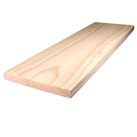 Alexandria Moulding  8 in. W x 6 ft. L x 1 in.  Pine  Board