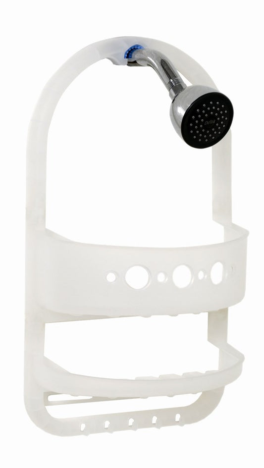 Zenna Home 5990Kk Frosted White Over The Showerhead Caddy
