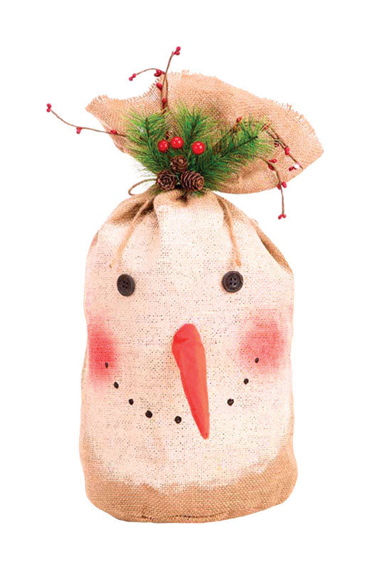 Stuffed Burlap Snowman (Pack of 4)