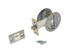 Johnson Hardware Satin Nickel Silver Steel Pocket Door Privacy Lock
