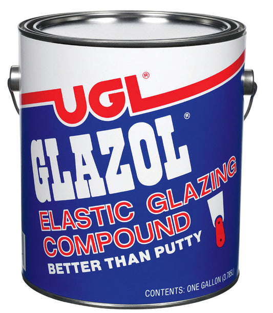 UGL Glazol White Glazing Compound 1 gal. (Pack of 2)