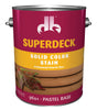 Superdeck Solid Pastel Base Acrylic Latex Wood Stain 1 gal. (Pack of 4)