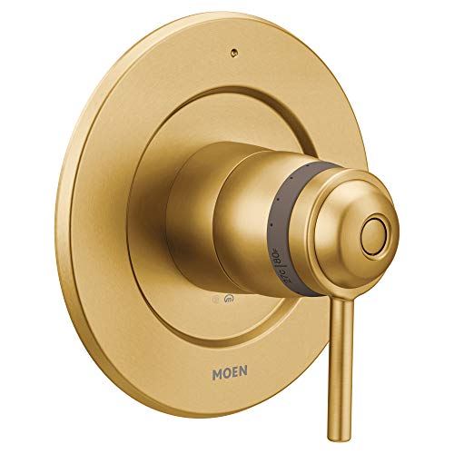 Brushed gold ExactTemp(R) valve trim