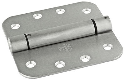 Bisagra de puerta con resorte, ajustable, acero inoxidable, 4 pulg.