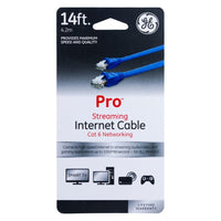 GE Pro 14 ft. L Ethernet Cable CAT 6