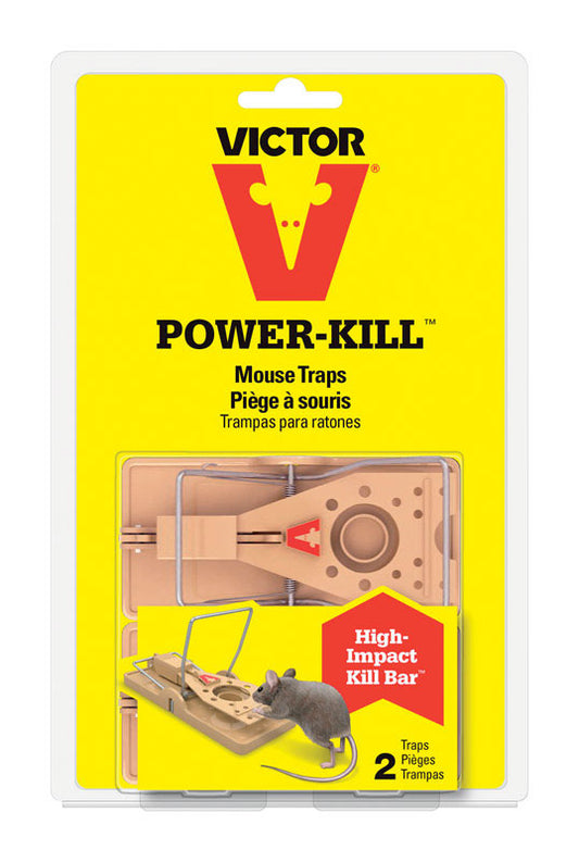 Victor  Power-Kill  Snap Trap  For Mice 2 pk