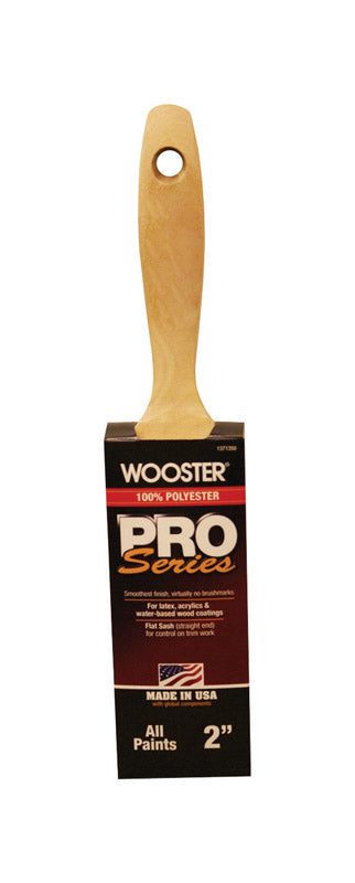 Wooster  Pro Series  2 in. W Flat  Paint Brush