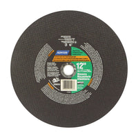 Norton Masonry 12 in. D X 1 in. Silicon Carbide Cut-Off Wheel 1 pc