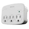 Woods 3 outlets Wall Tap White