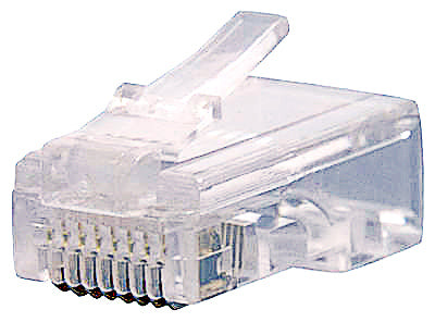TelCom 8-Pk. RJ45 Cat 5 Modular Plug