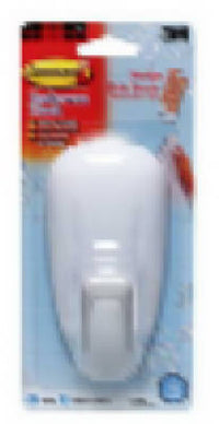 Command White Bathroom Hook