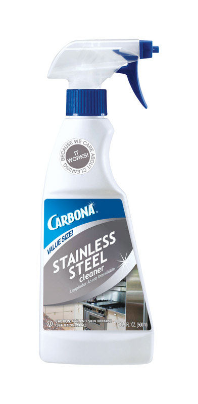 Carbona Citrus Scent Stainless Steel Cleaner 16.8 oz. Liquid (Pack of 6)