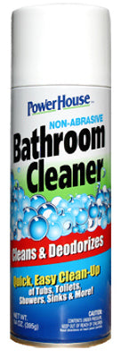 Bathroom Foam Cleaner, Non-Abrasive, 12-oz. Aerosol (Pack of 12)