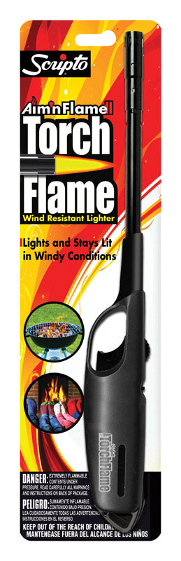 Scripto Aim'nFlame II Torch Flame Utility Lighter 1 pk (Pack of 12)