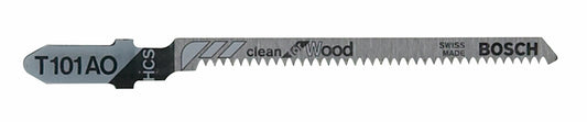 Bosch T101ao3 3 Clean For Wood T-Shank Jigsaw Blades 3 Count