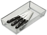 Drawer Organizer, Steel Mesh, 12 x 6 x 2-In.