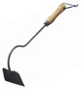 Flexrake Carbon Steel Garden Hand Hoe 4 in. Wood Handle