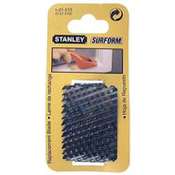 Hoja de afeitar Stanley Surform de 2,5 pulg. de largo x 1,6 pulg. de ancho, de aleación fundida a presión, color gris