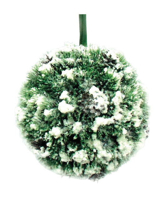 Greenfields Snowy Pine Kissing Ball PVC (Pack of 4)