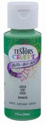 Testors Matte Green Craft Spray Paint 2 oz