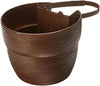 Bloomers Post Planter – Earth Brown