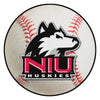 Northern Illinois University Baseball Rug - 27in. Diameter