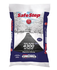 Safe Step 51121 20 Lb Poly Bag Safe Step 4300 Dual Blend Blue Ice Melter