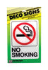 Hy-Ko English No Smoking Sign Plastic 7 in. H x 5 in. W (Pack of 5)
