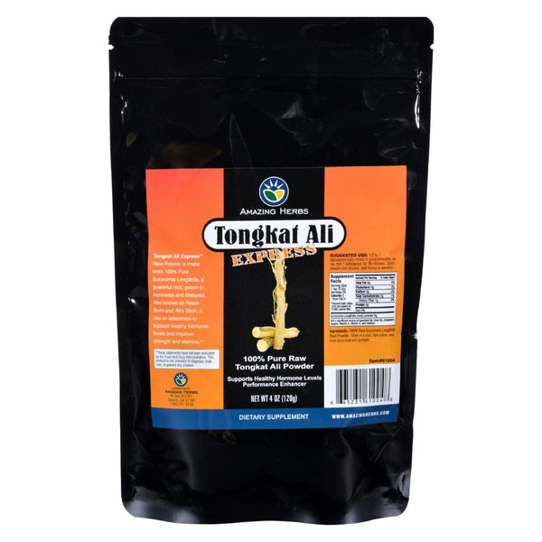 Polvo crudo de Tongkat Ali de semilla negra - 4 oz