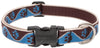 Lupine Pet Original Designs Multicolor Muddy Paws Nylon Dog Adjustable Collar