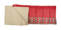 Wenzel  Pop-Top  Red  Sleeping Bag  3 in. H x 33 in. W x 87 in. L 1 pk