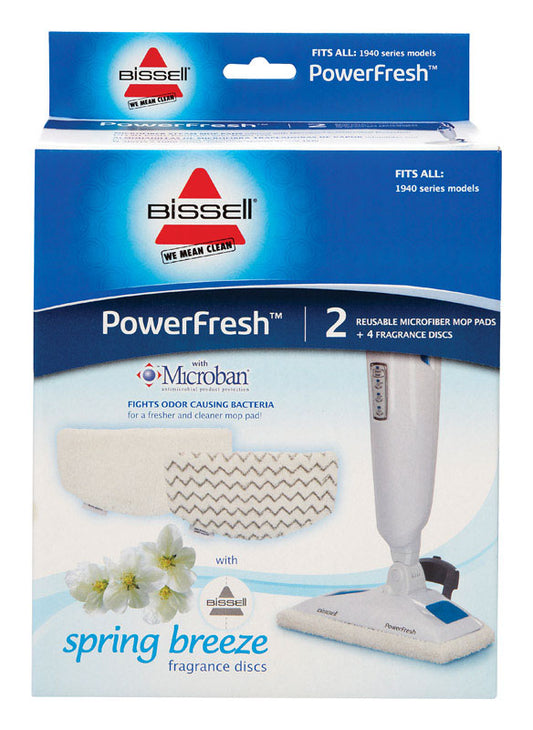 Bissell PowerFresh Washable/Reusable Microfiber Mop Cleaning Pad for All 1940 Series Models