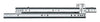 Knape & Vogt 22 in. L Steel Ball-Bearing Rollers Drawer Slide 2 pk