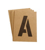 Hy-Ko 2 in. Card Stock Letters Stencil 6 each (Pack of 6)