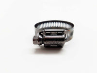 FOREVERBOLT 11/16 in to 1-1/4 in. SAE 12 Black Hose Clamp Stainless Steel Band