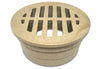 NDS 3 in. Sand Round Polypropylene Drain Grate