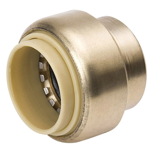 ProLine  Push to Connect 1/2 in. Push   Push  Brass  Cap