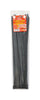 Tool City  17 in. L Black  Cable Tie  50 pk