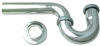 1-1/4-Inch O.D. Tube Chrome Lavatory Wall Drain P Trap