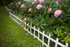 Cape Cod Style Decorative Fencing - White Border Edging - 13"x33" sections