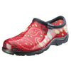 Sloggers 5104RD08 Size 8 Paisley Red Women's Waterproof Rain & Garden Shoe