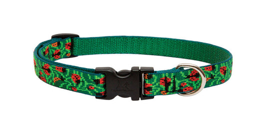 Lupine Pet  Original Designs  Multicolor  Beetlemania  Nylon  Dog  Adjustable Collar