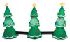 Gemmy  Airblown  3-Tree Light Show  Christmas Inflatable  Multicolored  1 pk Fabric