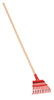 Corona 60.5 in. 11 Tine Steel Shrub Rake Wood Handle