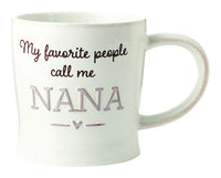 Hallmark Nana Mug Ceramic 1 pk (Pack of 4)