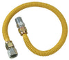 Brass Craft CSSD54-18P 18" Stainless Steel Gas Heater Connector                                                                                       