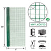 CLOTH HDW 36"X5' 1/2"GRN